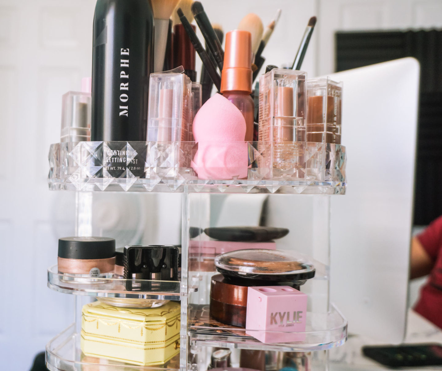 How I Organize My Makeup Stand