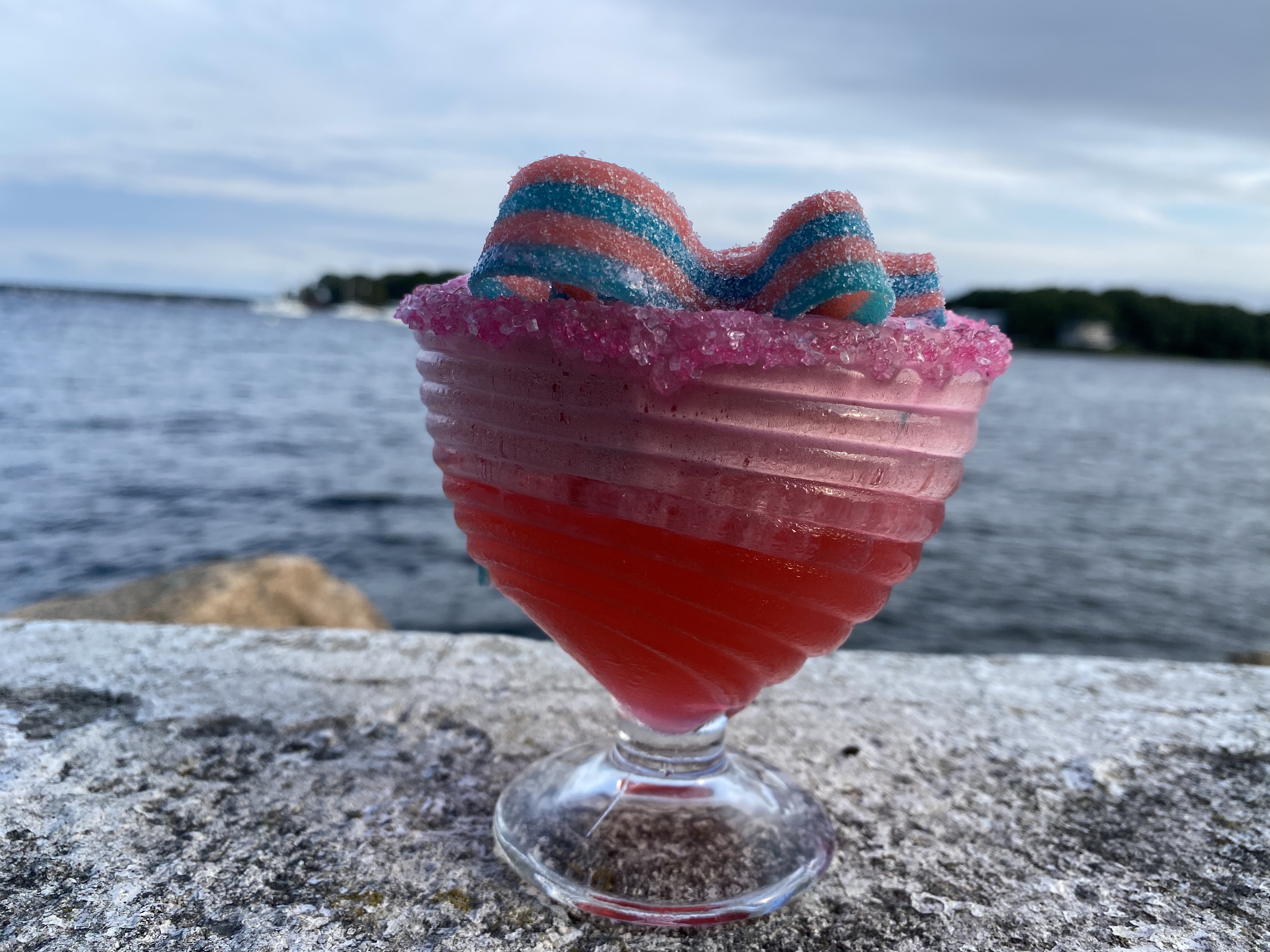 cocktail recipes: sour strips slushy