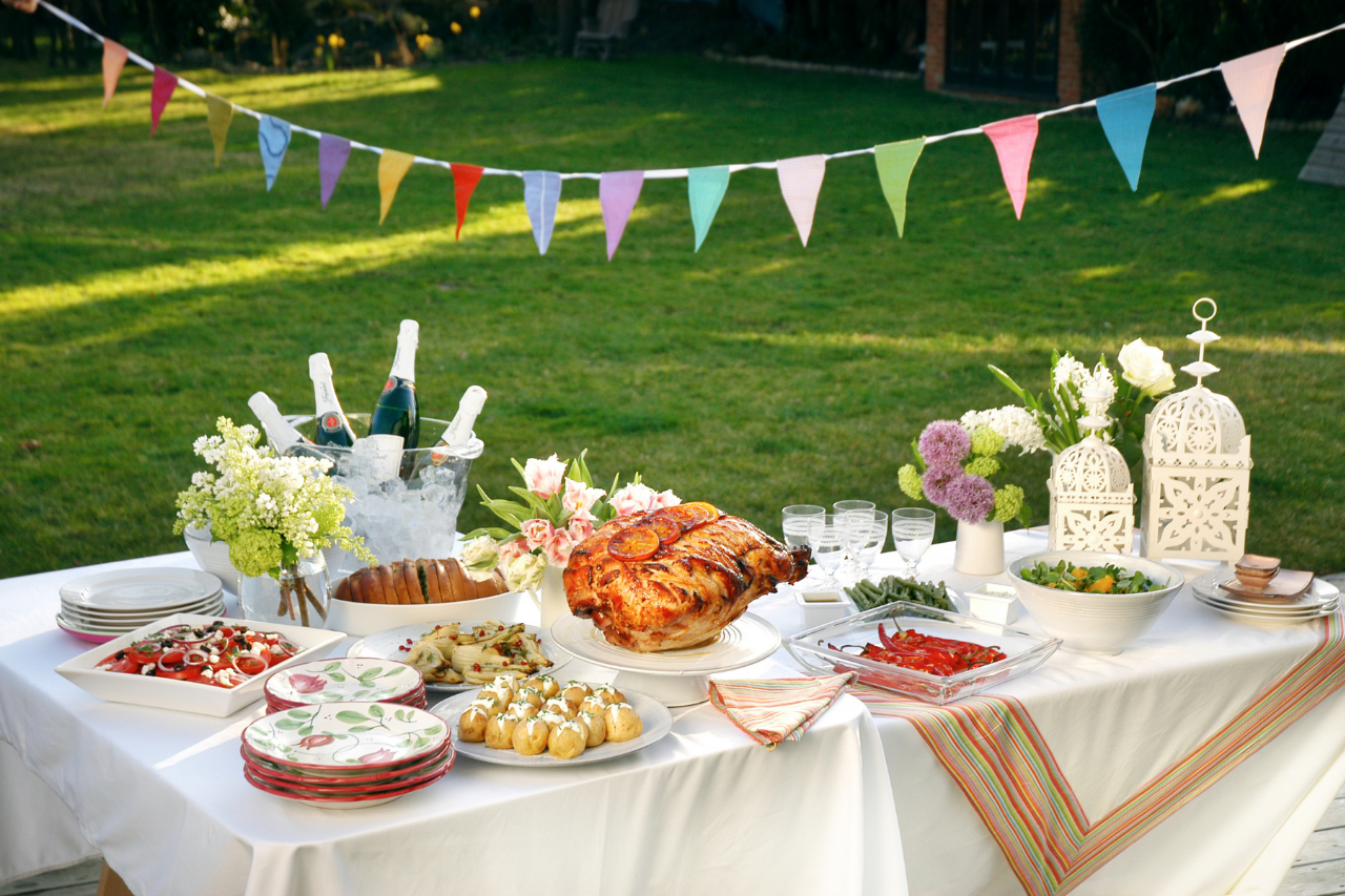 hosting a summer party