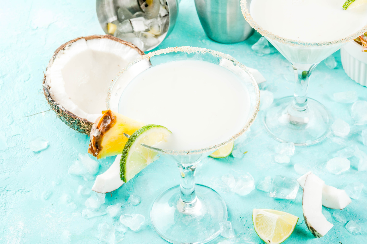 pineapple coconut margarita